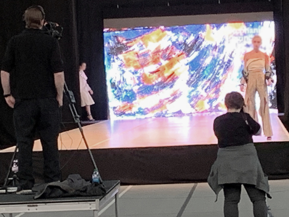 Caroline moving art